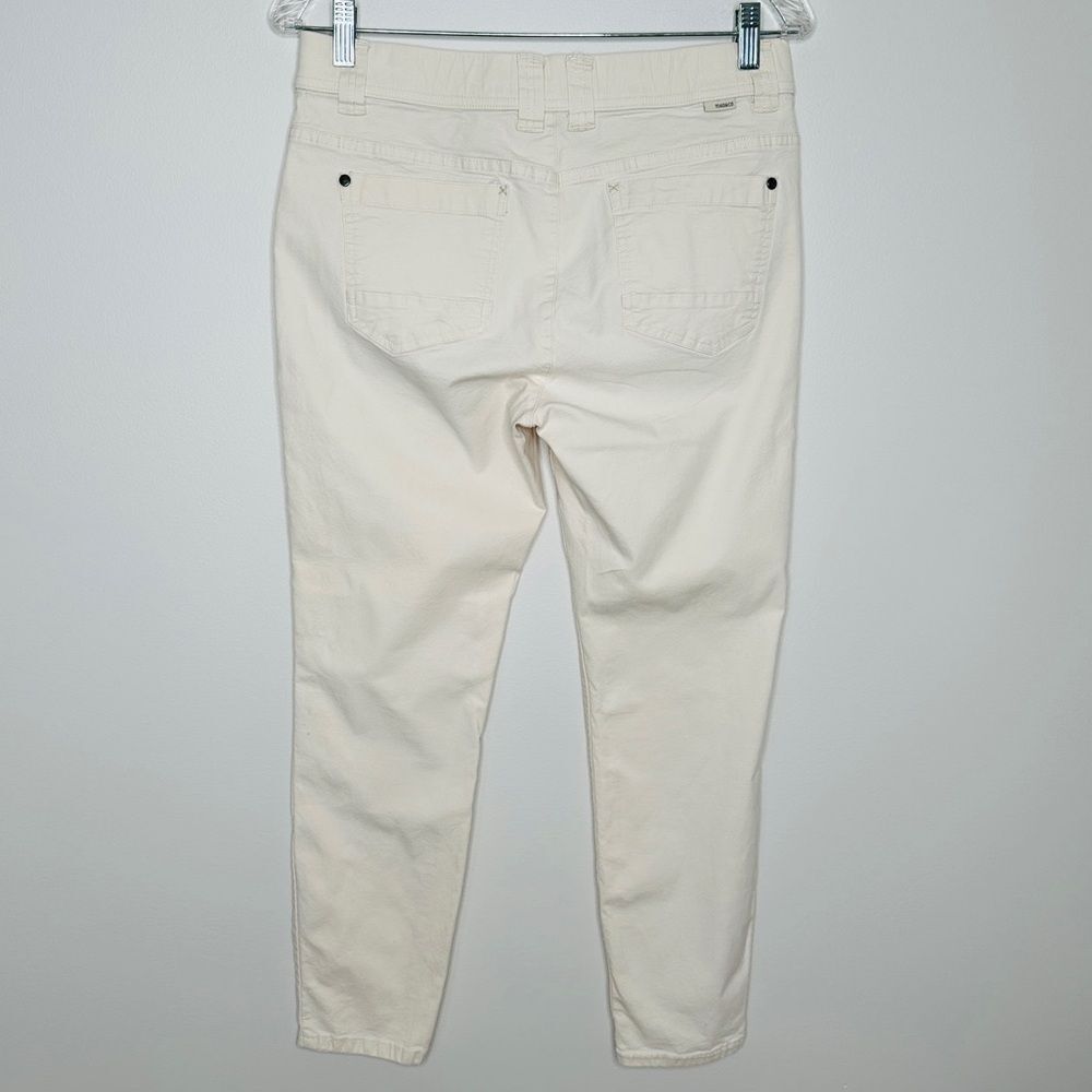 Toad&Co Women's Earthworks Ankle Skinny Pants Cream (Salt) Colored Size 10 - Picture 5 of 10